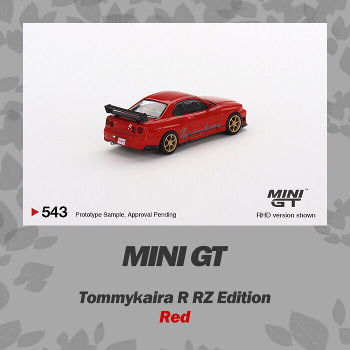 MINI GT 1:64 Tommykaira R RZ Edition Red RHD Diecast Model Car | eBay