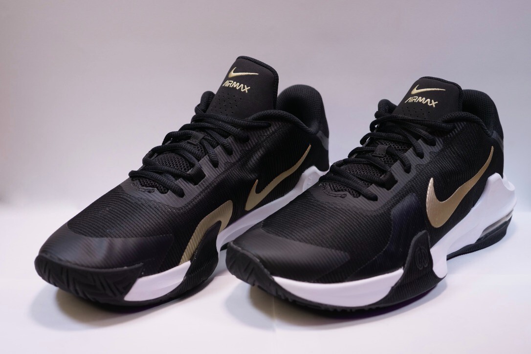 Nike Air Max Impact 4 Black Metallic Gold Star / Size Men 11 | eBay