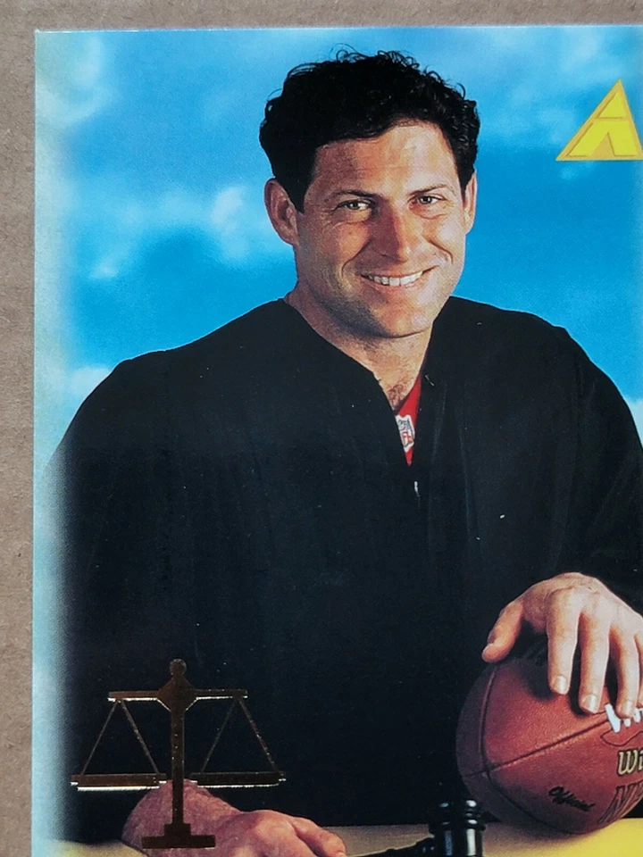 Steve Young 1995 Pinnacle Law Football Card #192 - Image 2 of 4