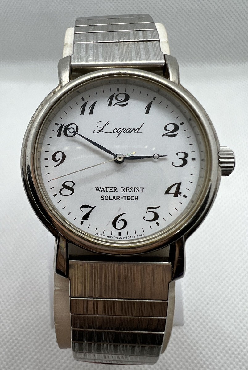 アンティークCITIZEN TECH SOLAR-TECH Leopard 可動 Vintage Citizen Leopard Solar-Tech Quartz Watch – Rare