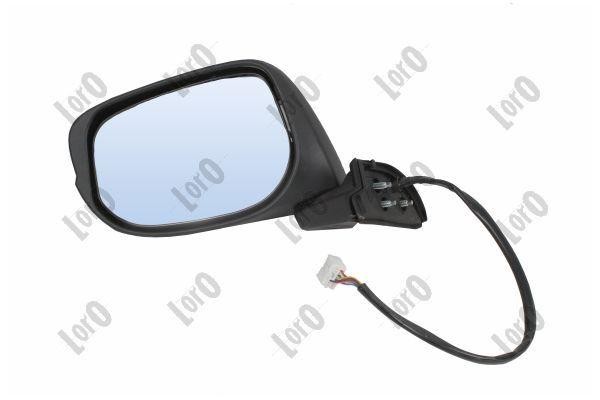 ABAKUS Side Mirror 1421M05 For Honda, Power, Convex, Turn Signal, Left Gray