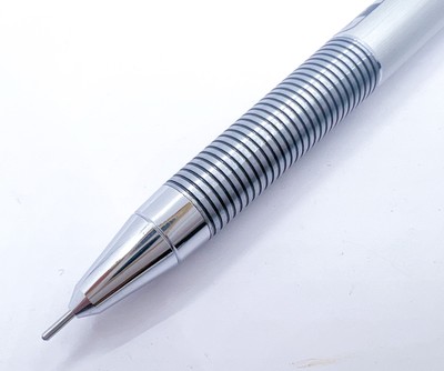 NOS Technomatic Pentel Auto Advance Steel Mechanical Pencil 0.5