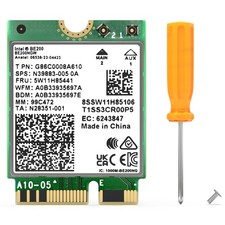 WiFi 7 BE8800 PCIe WiFi Card for Desktop PC Tri-Band WiFi 6E AX5400 Adapter