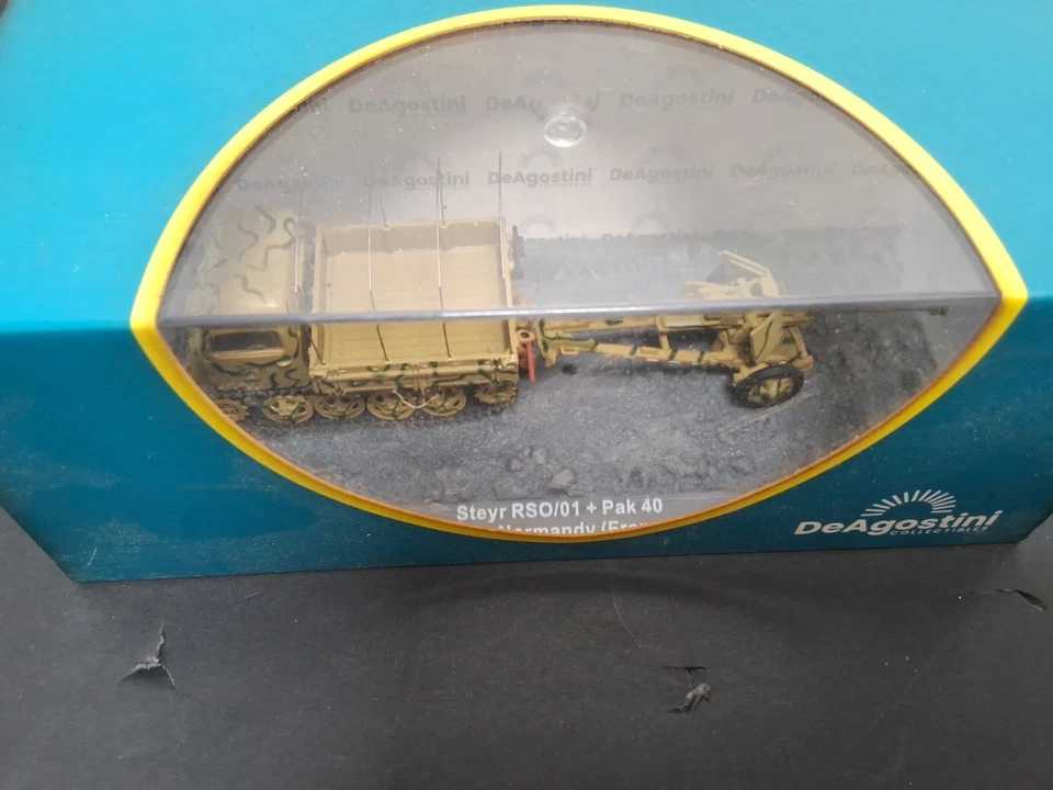 Pistola antitanque DeAgostini STEYR RSO/01 + PAK 40 2. piezas div. FRANCIA 1944 ESCALA 1:72 Foto 2 de 4