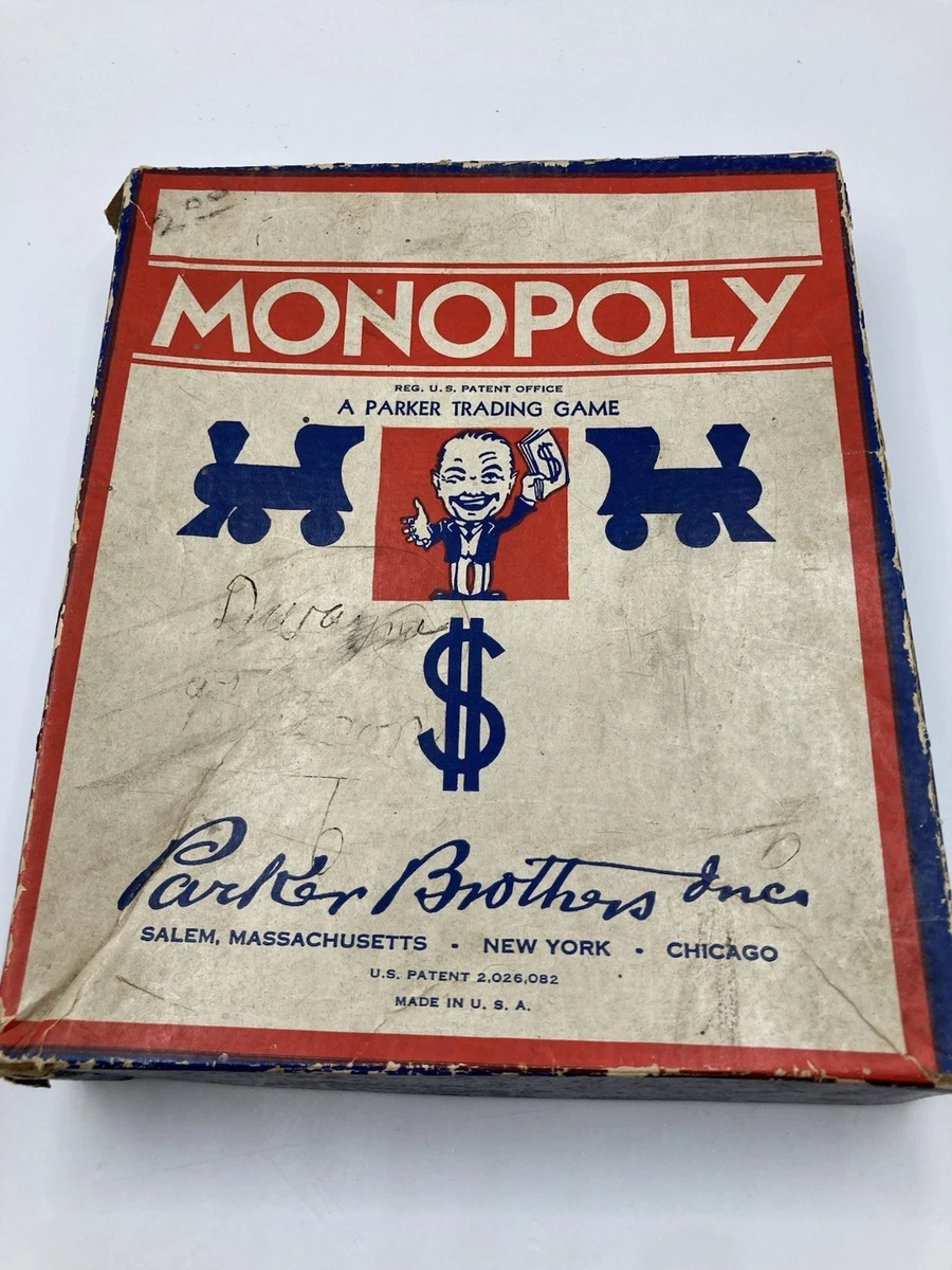 Parker Brothers Monopoly Vintage Board and Traditional Games for