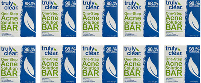 Truly Clear One Step Acne Solution Blemish Bar 3.5oz EACH 10PK