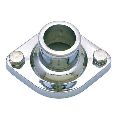 Trans-Dapt 4987, One Chrome Steel Mopar Water Neck High Performance & Racing Par