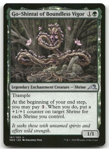 Go-Shintai of Boundless Vigor 187/302 Kamigawa: Neon Dynasty
