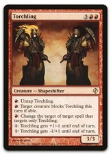 Torchling #58 (LP) Duel Decks: Venser vs. Koth DDI Magic MTG