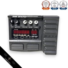 ZOOM GFX-707 Guitar effects Processor Unit Expression Pedal GFX707 Tested Japan