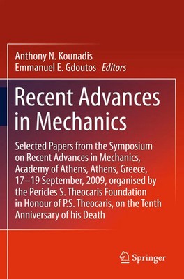 E. E. Gdoutos (u. a.) | Recent Advances in Mechanics | Taschenbuch | Englisch