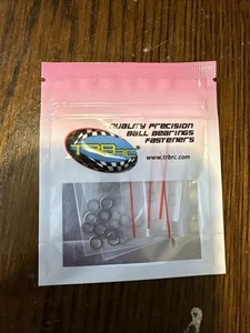 TRB RC M4x6mm Dia. Steel Shim Pack 10ea 0.1, 0.2, 0.3, 0.5mm Width