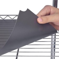 Slendor Wire Shelf Liner 16" x 36" Value Pack of 5 Flat Heavy 16"x36", Gray 