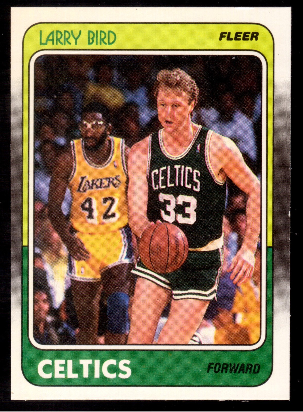 1988-89 FLEER #9 LARRY BIRD