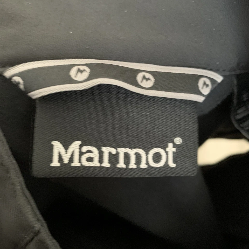 Chaleco Marmot Acura Para Hombres Talla XL Negro Cremallera Completa Suave Shell Bordado Logo Foto 2 de 4