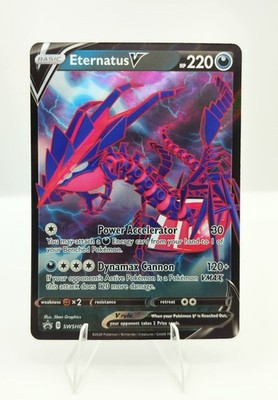 Pokemon Eternatus V Black Star Promo SWSH064 Sword & Shield English LP
