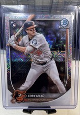 2025 Bowman Chrome - Coby Mayo #83 Mega Box Mojo Refractor (RC)