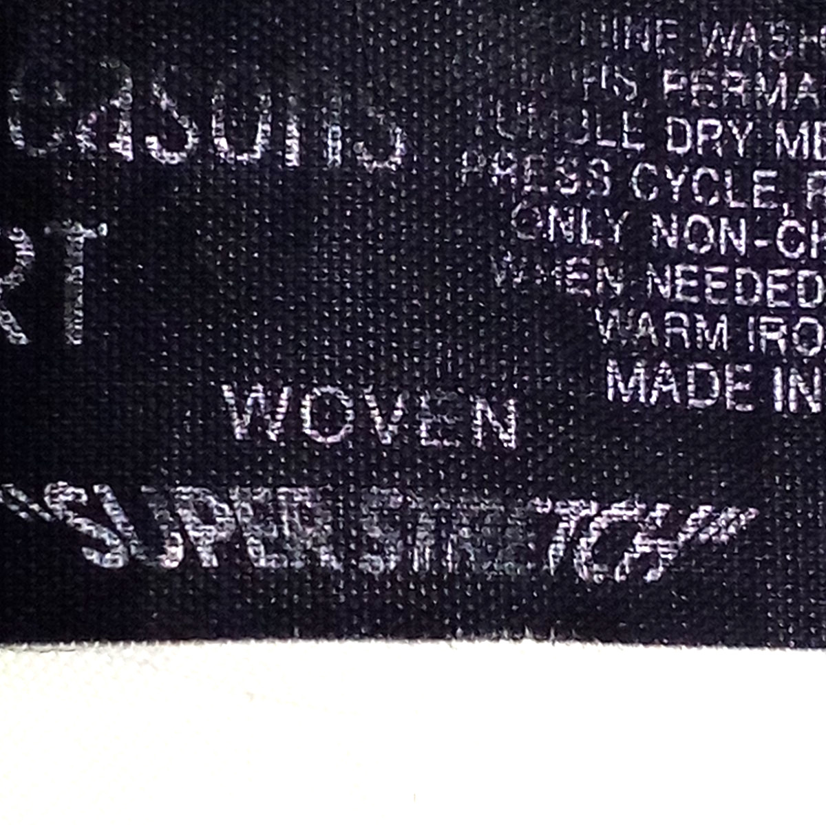 All Seasons Comfort Action Mens Grey Woven Dress Pants W30 L34 Super Stretch