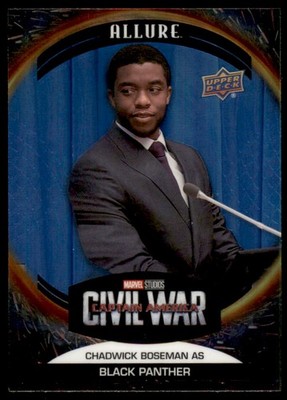 2022 Marvel Allure Portal Variant #53 Chadwick Boseman as Black Panther
