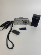 Sony Cyber-shot DSC-P7 3.2MP Digital Camera Silver Battery Charger Memory Stick