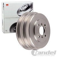 2X NK Ø 228Mm Bremstrommeln Satz Hinten Passend FüR Ford Ecosport | 252549