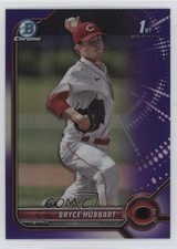2022 Bowman Draft Chrome Purple Refractor 220/250 Bryce Hubbart #BDC-17 17tm