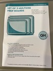 Good Housekeeping set of 3 multiuse prep boards — photo 2