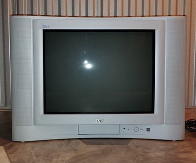 JVC I'Art AV-20F476 CRT 20'' TV Retro Gaming S Video Component RARE