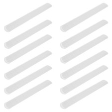 50 Pcs Snap Wrist Bands Slap Bracelets White Party for Kids Bulk
