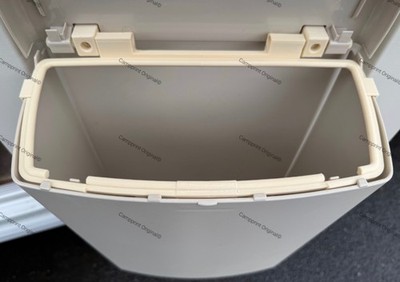 Mülleimer Hartal Haltebügel Halterung D Ring beige LMC Hobby Wohnwagen Wohnmobil