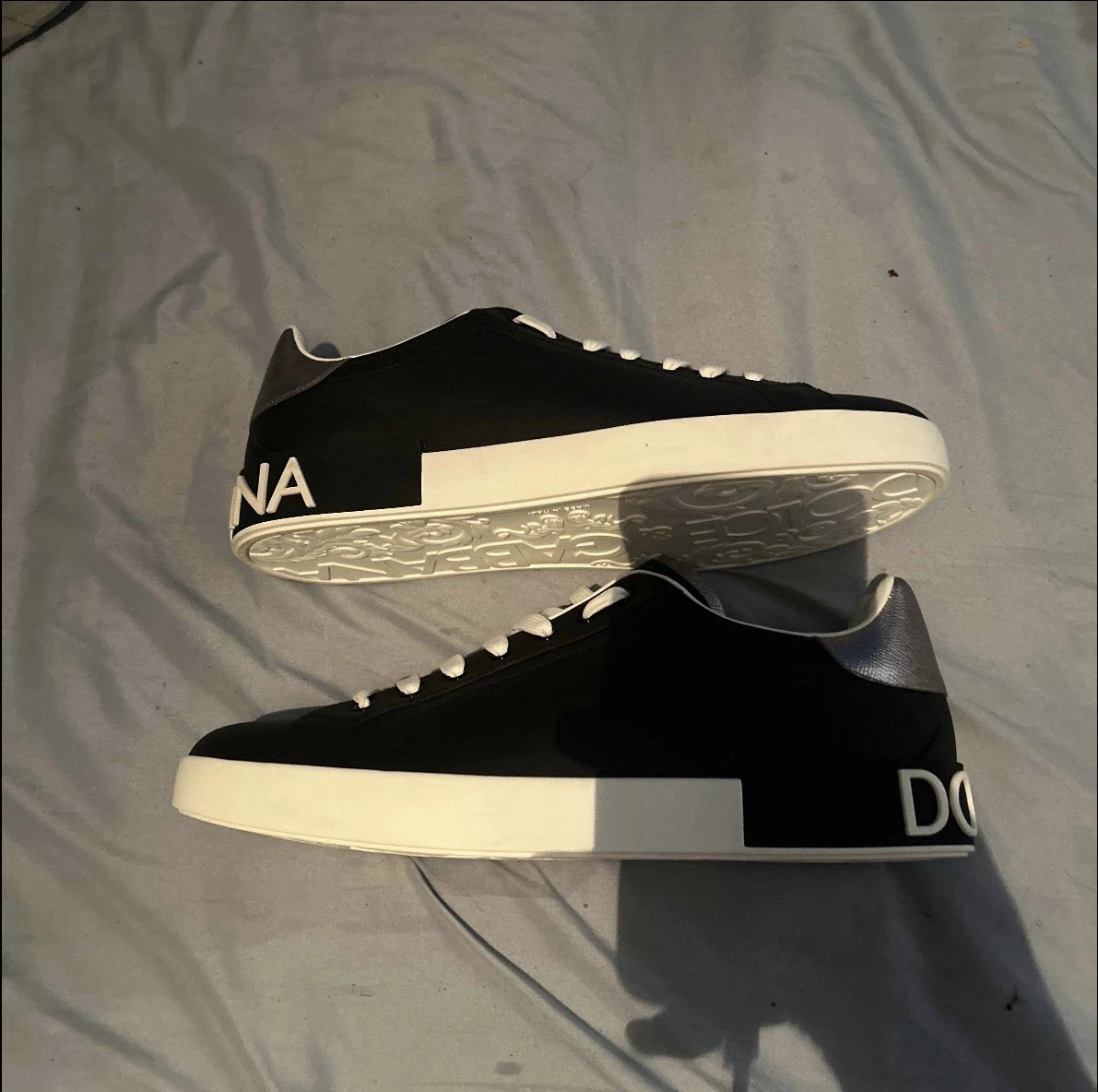 Dolce&Gabbana Black Solid Casual Shoes for Men for sale | eBay