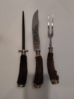 Rostfrei Vintage Carving Knife Set No Box Made In Germany