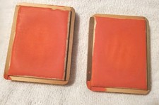 Vtg Old 2 Wood Printing Blocks 