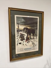 Rare Antique Ceylindo Tea Advertising Calendar 1904 Print Alf Cooke Leeds