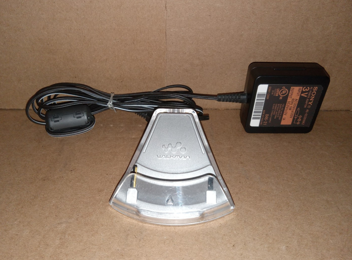 Rare CD Walkman D-NE820 Charger Charging Base Dock | eBay