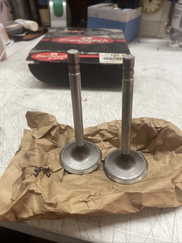 New Intake & Exhaust Valve Set Fits Some 1985-1995 Chevy Engines L1476-8 - Image 2 of 4