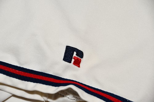 Russell Athletic AUTHENTIC Diamond Collection Atlanta Braves Jersey Size 48 READ - Picture 9 of 18
