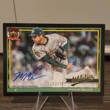 2026 Topps Series 1 1991 Topps Autographs Mason Miller Athletics Black /10