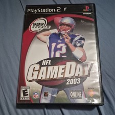 NFL GameDay 2003 PS2 Complete In Box CIB Tested & Working