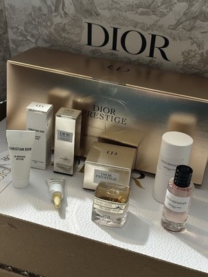 Dior Prestige Skincare & Fragrance-5pcs: Les Cotons,La Creme +Oud Ispahan & More