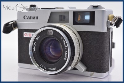 【EXC+++】 Canon Canonet QL17 G-III 40mm F1.7 FromJapan #yk3751