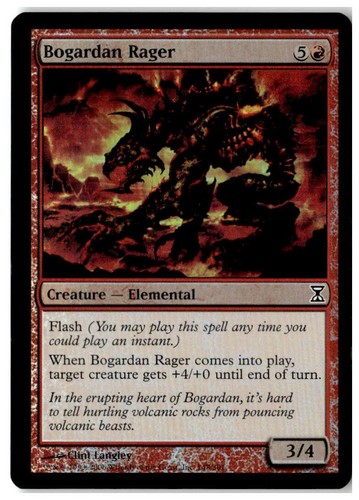 Bogardan Rager 148/301 Foil Time Spiral