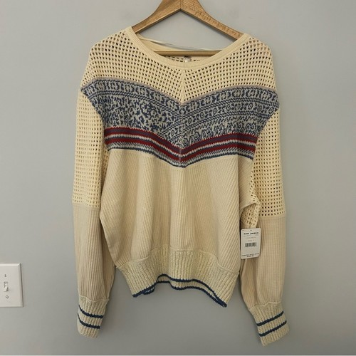NWT Free People Geo Party Pullover - Picture 2 of 7