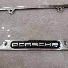 Porsche Metal License Plate Frame