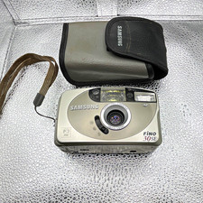 Samsung Fino 30SE 35mm Kompaktkamera Autofokus Blitz m. Tasche
