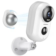 Zumimall F5 2K Outdoor Wireless Wi-Fi Battery Security Camera for Home Security