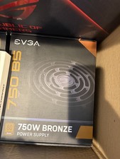 EVGA 750 B5 ATX Power Supply 80 Plus Bronze Black 750W Maximum Power