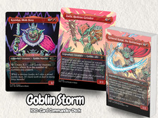 Goblin Storm MTG Proxy EDH Deck | 100 Cards +...