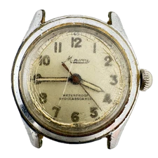 Vintage 29.5mm Minerva 17j Men's Mechanical Wristwatch Swiss Stainless Steel