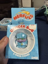 Parker Brothers Nerfuls 3-Piece Figure 1985 Vintage Toy Officer Bob